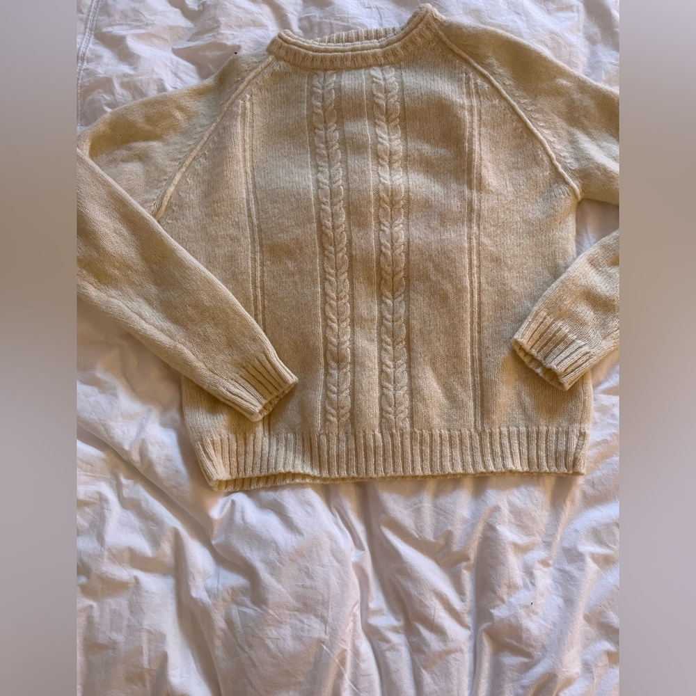Woolrich wool  cream sweater